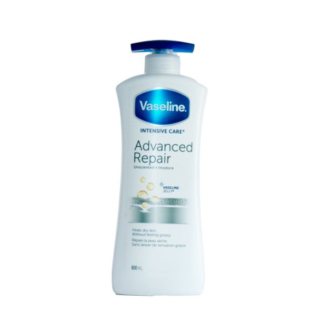 Vaseline Intensive Advanced Repair Unscented Lotion- 